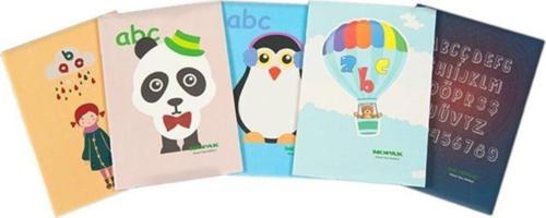 40 Yaprak A4 Büyük Boy Güzel Yazı Başlangıç Defteri Kılavuz Çizgili