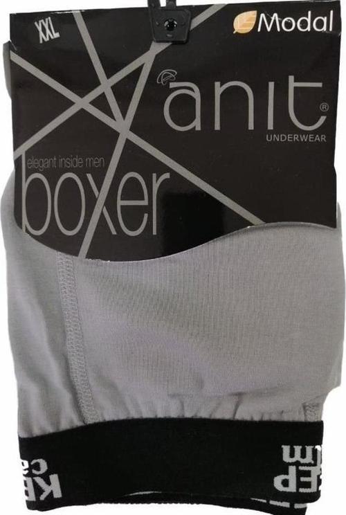 1266 Modal Erkek Boxer Gri Beden XXL