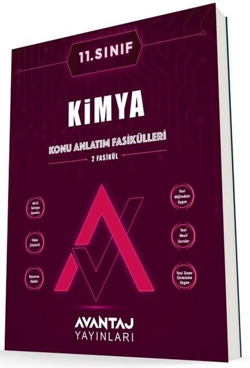 Avantaj 11. Sınıf Kimya Konu Anlatım Fasikülleri 2023