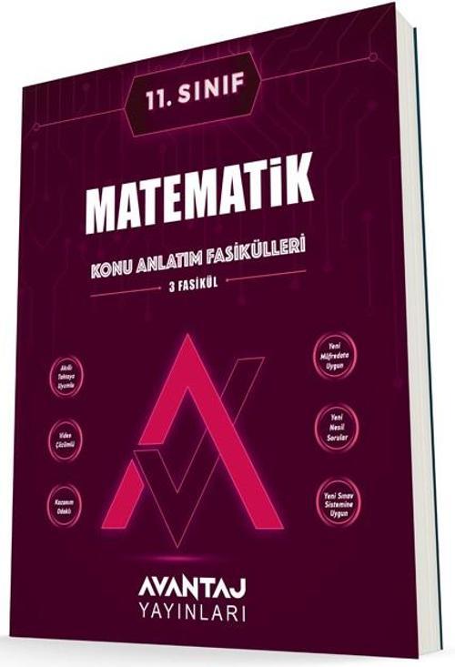 Avantaj 11. Sınıf Matematik Konu Anlatım Fasikülleri 2023