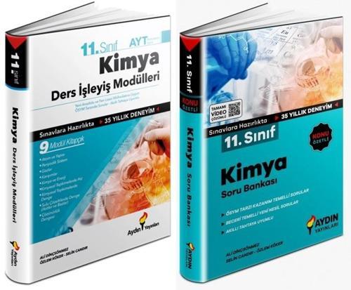 Aydın 2024 11. Sınıf Kimya Ders İşleyiş + Soru Seti 2 Kitap