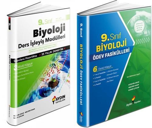 Aydın 2024 9. Sınıf Biyoloji Ders İşleyiş + Ödev Fasikülleri Seti 2 Kitap