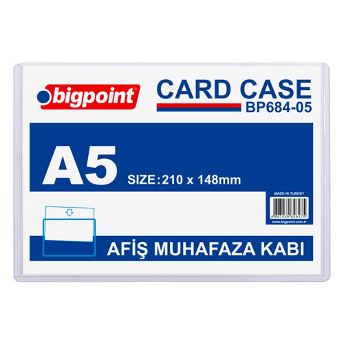 Afiş Muhafaza Kabı A5 Bp684-05 (10 Lu Paket)