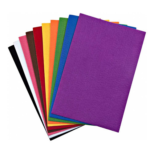 Keçe 50X70 Cm 10 Renk Br-4210
