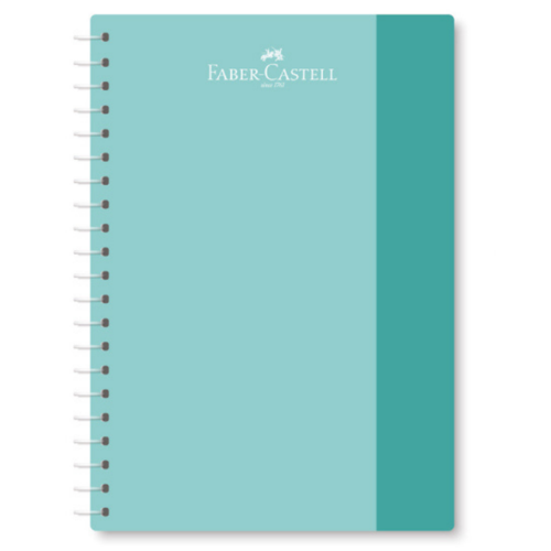 Faber-Castell Defter Spiralli Plastik Kapak Soft 80 Yaprak Çizgili (3 Lü Paket) 5075000505000