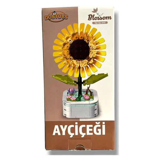Oceanfour Blok Oyuncak Ayçiçeği Çiçek 103-A6