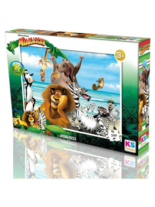 Puzzle 200 Parça Madagascar Mg 113