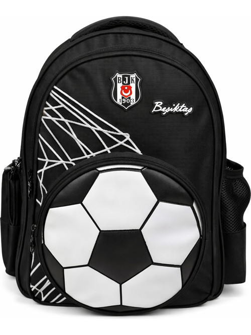 Me Okul Sırt Çantası Beşiktaş 3D Suni Deri 26383