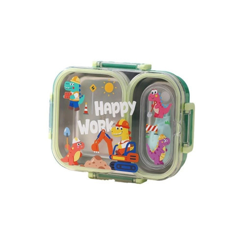 Beslenme Kabı Paslanmaz Çelik Lunchbox Vgn-7163 (Karışık Renk 1 Adet)