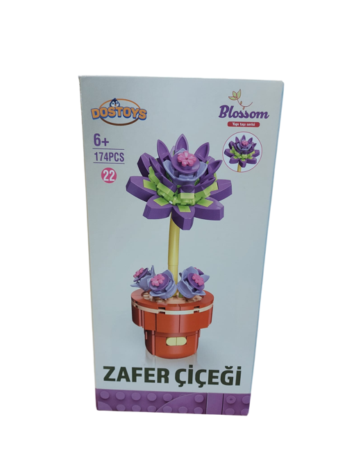 Oceanfour Blok Oyuncak Zafer Çiçeği Lego 113-17-24-8