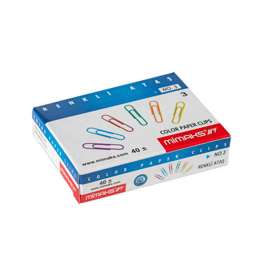 Ataş Renkli Ataç No:3 R-30 (48 Kutu)