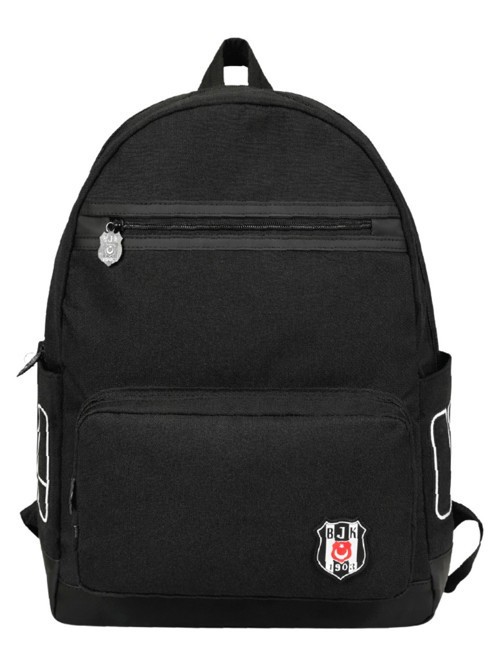 Me Okul Sırt Çantası Beşiktaş Siyah Suni Deri 1903