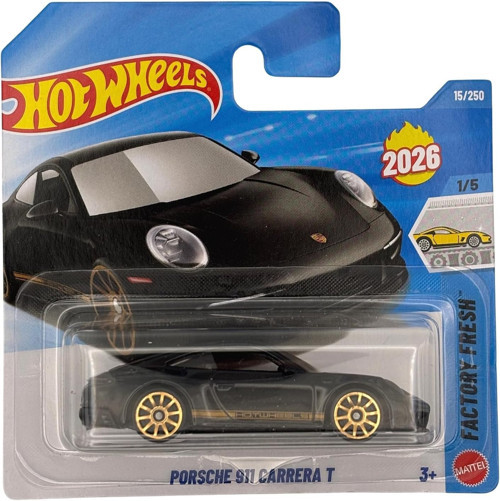 - Porsche 911 Carrera T - Siyah (1/64) JJK80