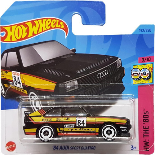 '84 Audi Sport Quattro - Siyah (1/64) HKG88