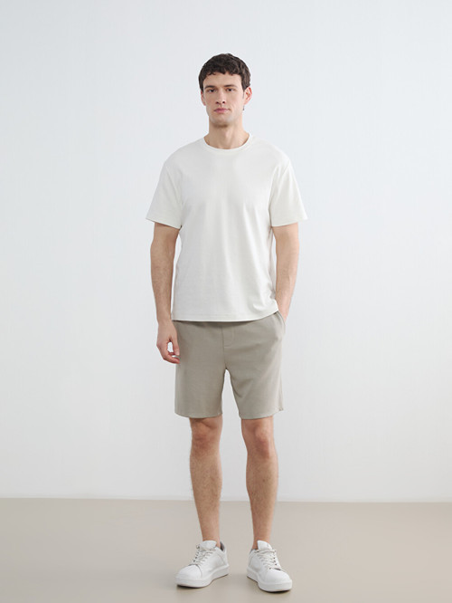 LCW Vision Bej Regular Fit Erkek Şort
