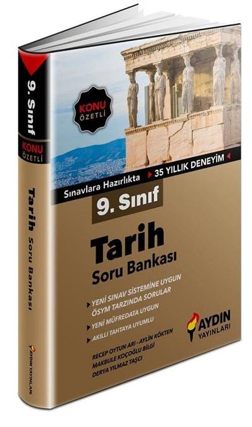 Aydın 2024 9. Sınıf Tarih Konu Özetli Soru Bankası