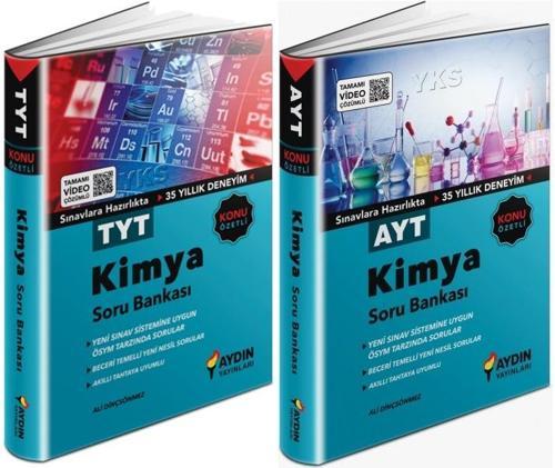 Aydın 2024 Tyt Ayt Kimya Konu Özetli Soru Bankası Seti 2 Kitap
