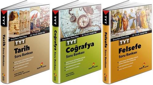 Aydın 2024 Tyt Tarih + Coğrafya + Felsefe Soru Seti 3 Kitap