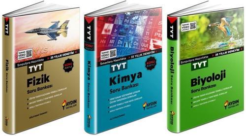 Aydın 2024 Tyt Fizik + Kimya + Biyoloji Soru Seti 3 Kitap