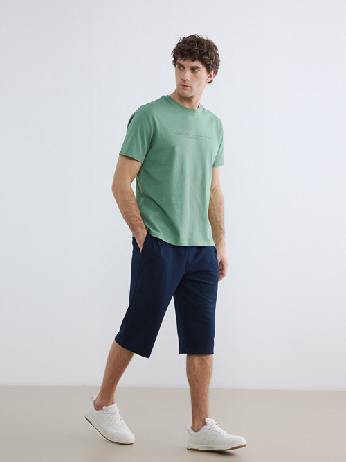LCWAIKIKI Classic Lacivert Regular Fit Erkek Şort