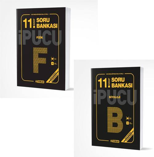 Hız 11. Sınıf Fizik + Biyoloji Soru Bankası Seti 2 Kitap 2023