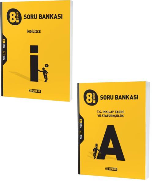Hız Lgs 2024 8. Sınıf İngilizce + İnkılap Tarihi Soru Seti 2 Kitap