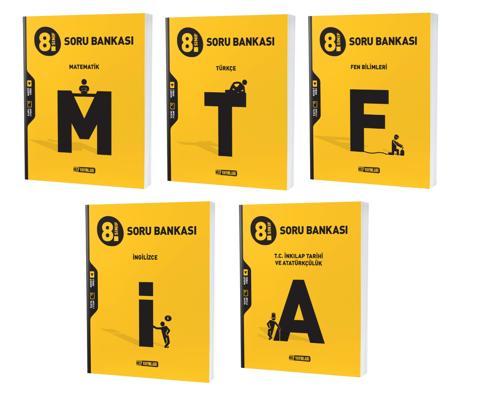 Hız Lgs 2024 8. Sınıf Matematik Türkçe Fen İnkılap Tarihi İngilizce Soru Seti 5 Kitap