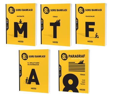 Hız Lgs 2024 8. Sınıf Matematik Türkçe Fen İnkılap Tarihi Paragraf Soru Seti 5 Kitap