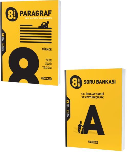 Hız Lgs 2024 8. Sınıf Paragraf + İnkılap Tarihi Soru Seti 2 Kitap