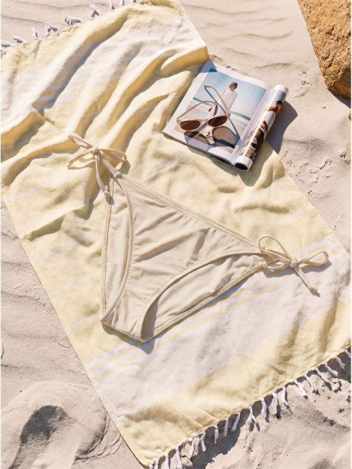 LCW DREAM Ekru Kadın Düz Bikini Alt