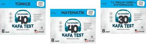 Kafadengi 2024 8. Sınıf Lgs Matematik + Türkçe + İnkılap Kafa Test Seti 3 Kitap