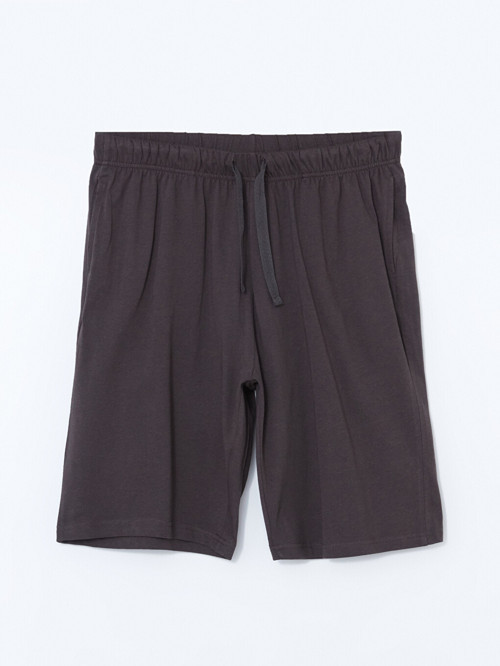 LC WAIKIKI Antrasit Standart Kalıp Erkek Pijama Alt Şort