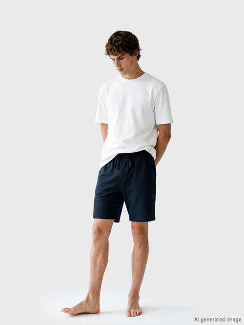 LC WAIKIKI Lacivert Standart Kalıp Erkek Pijama Alt Şort