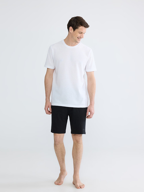 LC WAIKIKI Siyah Slim Fit Erkek Şort