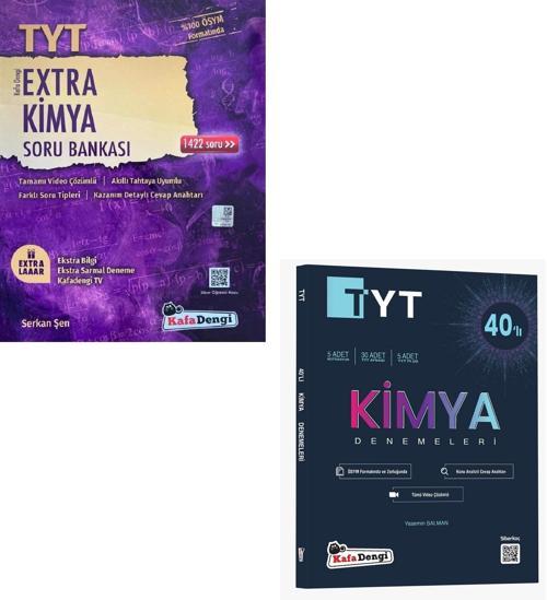 Kafadengi 2024 Tyt Kimya Extra Soru + Deneme Seti 2 Kitap