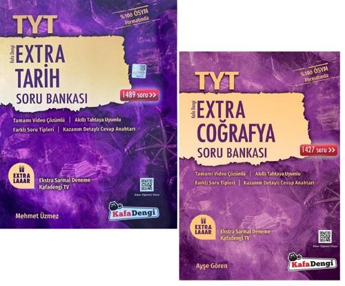 Kafadengi 2024 Tyt Tarih + Coğrafya Extra Soru Seti 2 Kitap
