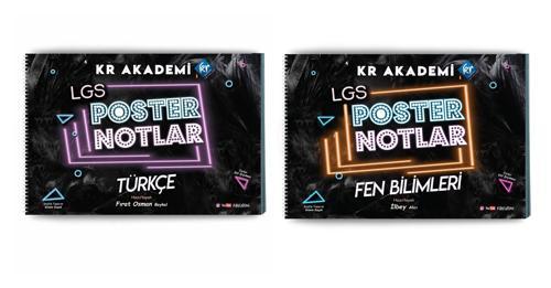 Kr Akademi 2024 8. Sınıf Lgs Türkçe + Fen Bilimleri Poster Notları