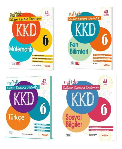 Kurmay 2024 6. Sınıf Kazanım Kavrama Denemeleri Kkd Seti 4 Kitap