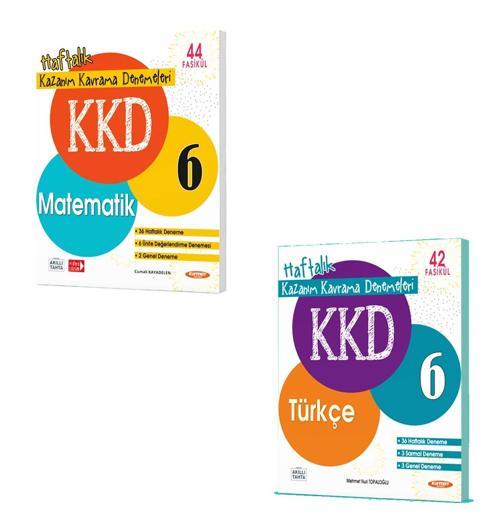 Kurmay 2024 6. Sınıf Matematik Türkçe Kazanım Kavrama Deneme Kkd Seti