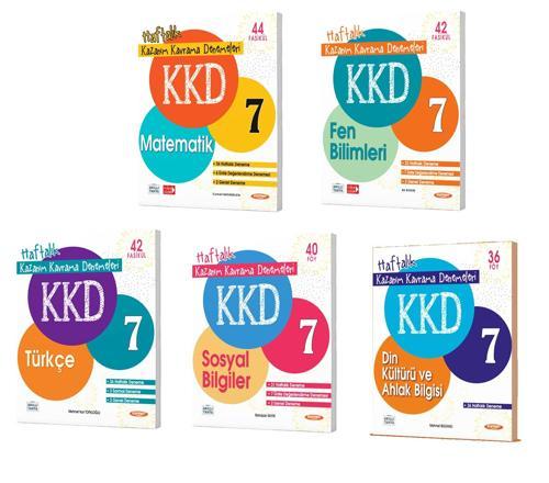 Kurmay 2024 7. Sınıf Kazanım Kavrama Denemeleri Kkd Seti 5 Kitap
