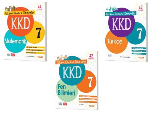 Kurmay 2024 7. Sınıf Matematik Türkçe Fen Kazanım Kavrama Deneme Kkd Seti