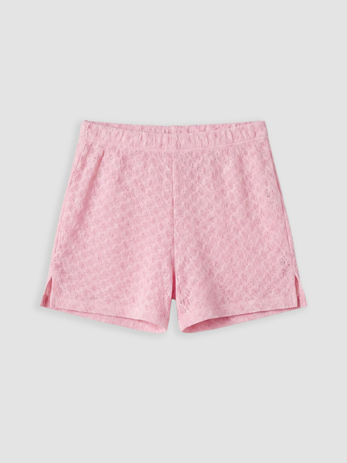 LCW DREAM Pembe Beli Lastikli Kadın Plaj Şortu