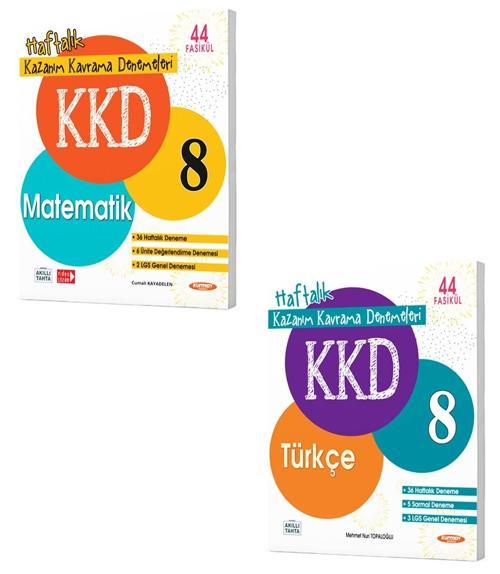 Kurmay 2024 8. Sınıf Matematik Türkçe Kazanım Kavrama Deneme Kkd Seti