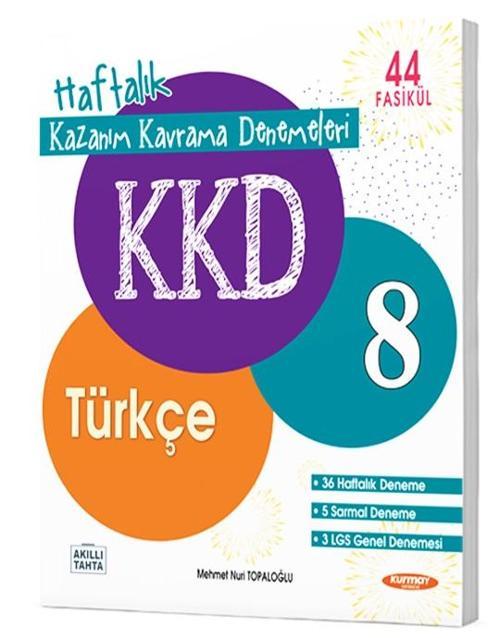 Kurmay 2024 8. Sınıf Türkçe Kazanım Kavrama Denemeleri 44 Fasikül
