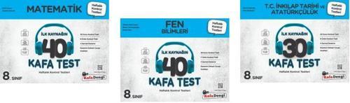 Kafadengi 2024 8. Sınıf Lgs Matematik + Fen + İnkılap Kafa Test Seti 3 Kitap