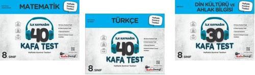 Kafadengi 2024 8. Sınıf Lgs Matematik + Türkçe + Din Kafa Test Seti 3 Kitap