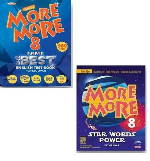 More & More 2024 8. Sınıf Lgs Star Words Power + Fame Test Book