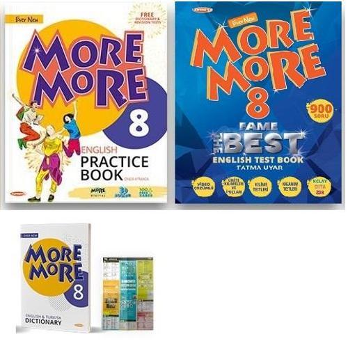 More & More 2024 8. Sınıf Pratice Book + Fame Test Book