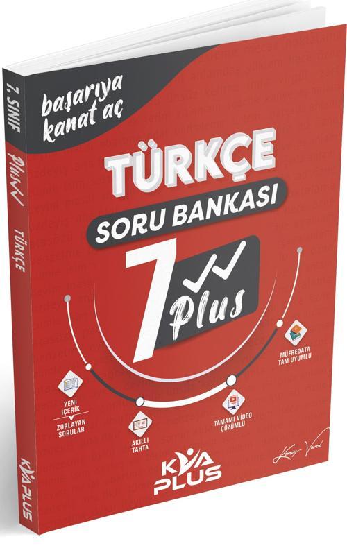 Kva 2024 7. Sınıf Türkçe Plus Serisi Soru Bankası