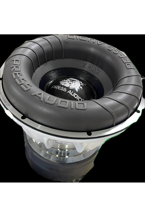 38 Cm Spl Subwoofer Xmax 9000 Rms Yassı Alüminyum Black Voice Coil Prs-Xmax38